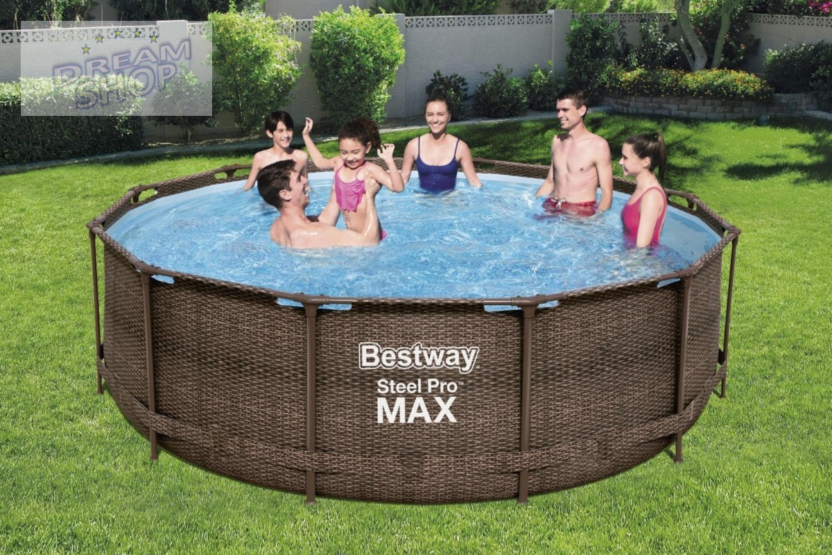 Basen Stelażowy 549 x 122 cm Power Steel BESTWAY Basen Stelażowy 549 x 122 cm Power Steel BESTWAY