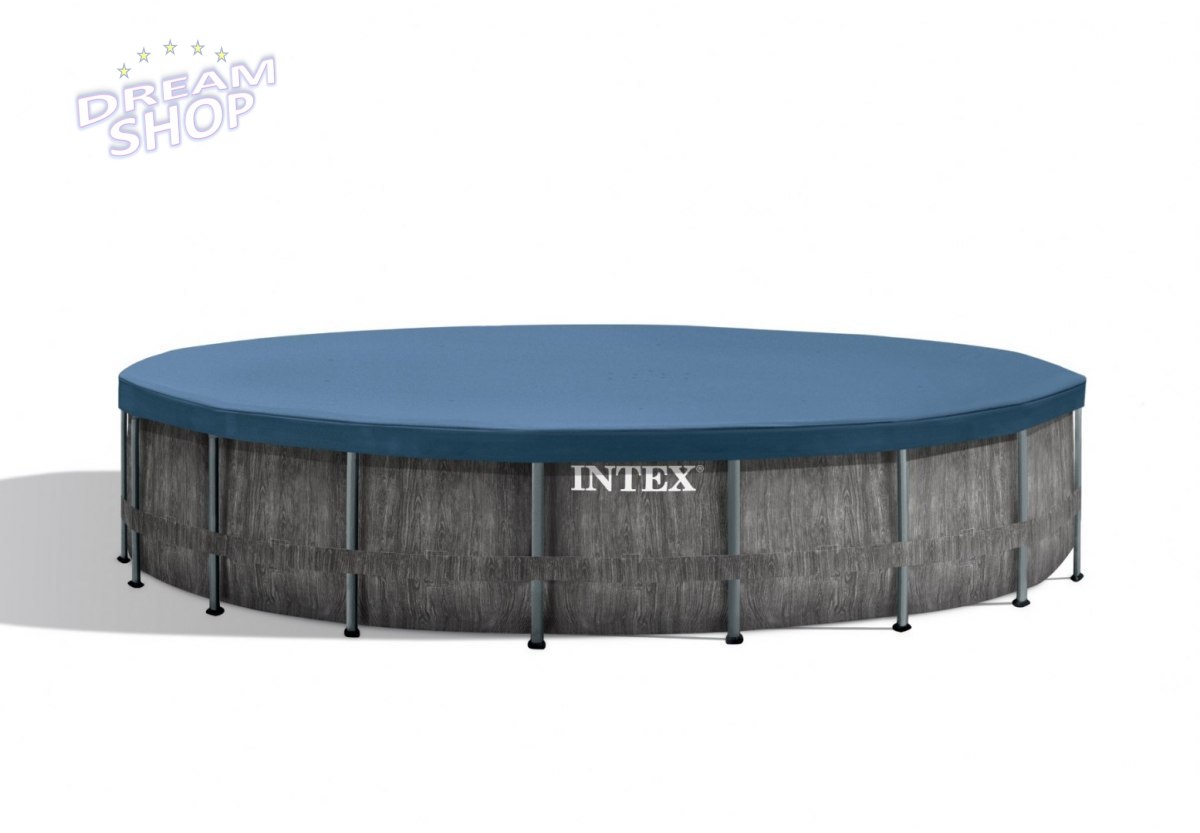 Basen Stelażowy GREYWOOD Prism Frame Premium 18Ft / 549 x 122 cm INTEX Basen Stelażowy GREYWOOD Prism Frame Premium 18Ft / 549 x 122 cm INTEX
