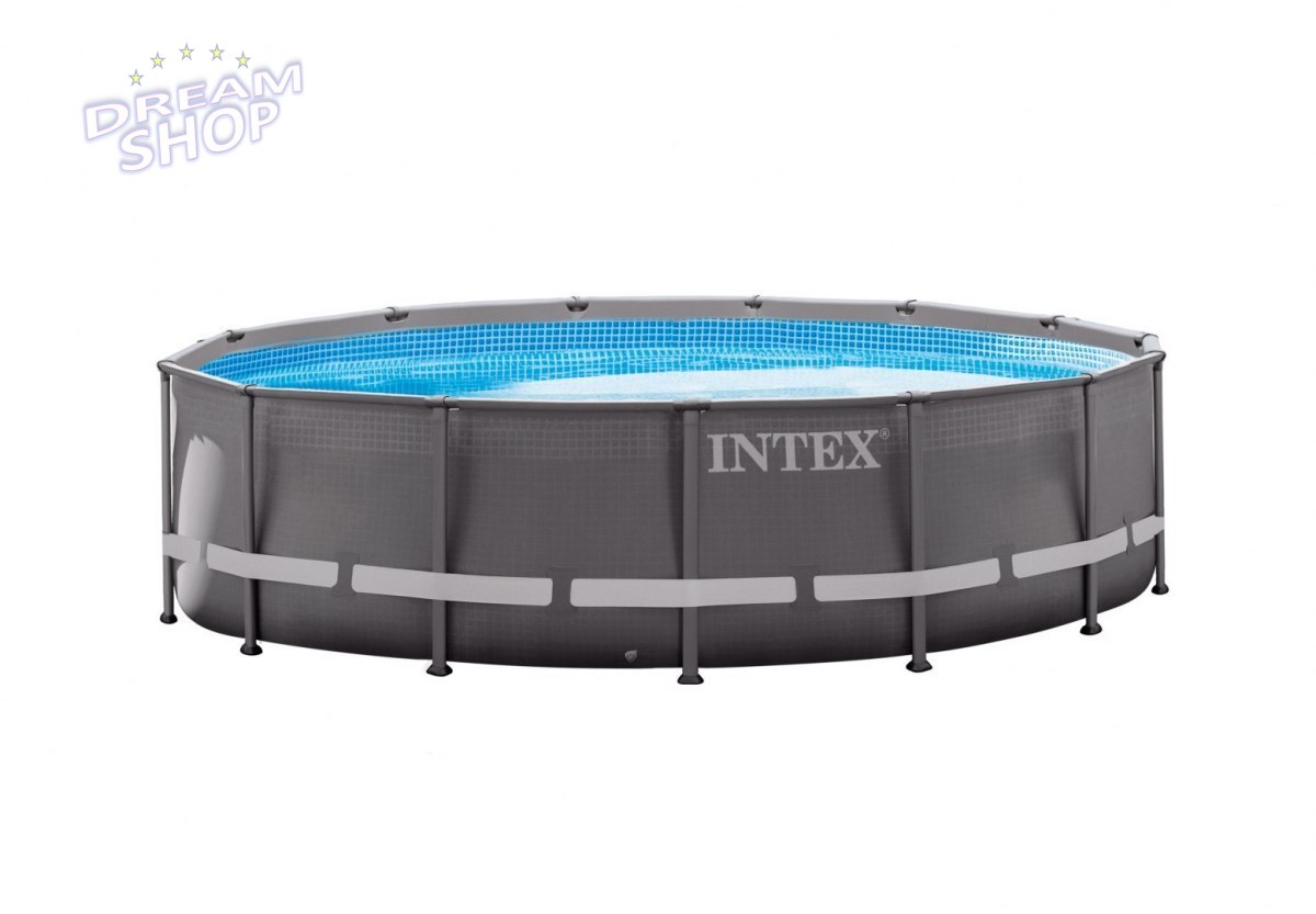 Basen Stelażowy Ultra Frame 14Ft / 427 x 107 cm z pompą INTEX Basen Stelażowy Ultra Frame 14Ft / 427 x 107 cm z pompą INTEX