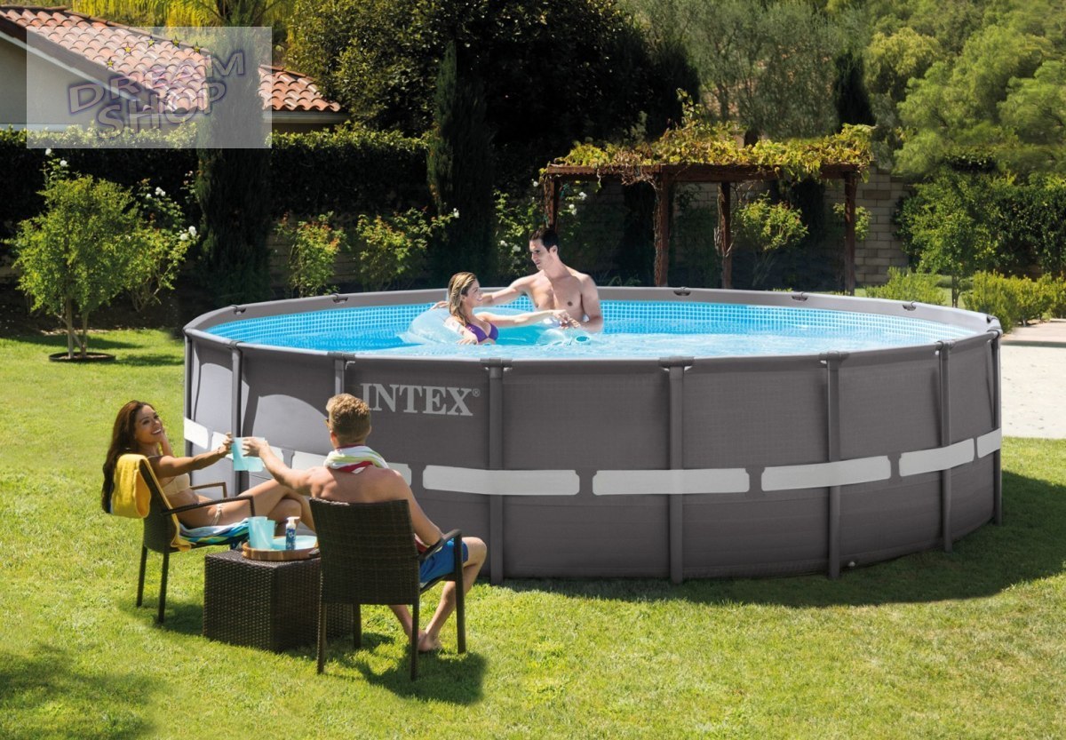 Basen Stelażowy Ultra Frame 16Ft / 488 x 122 cm z pompą piaskową INTEX Basen Stelażowy Ultra Frame 16Ft / 488 x 122 cm z pompą piaskową INTEX