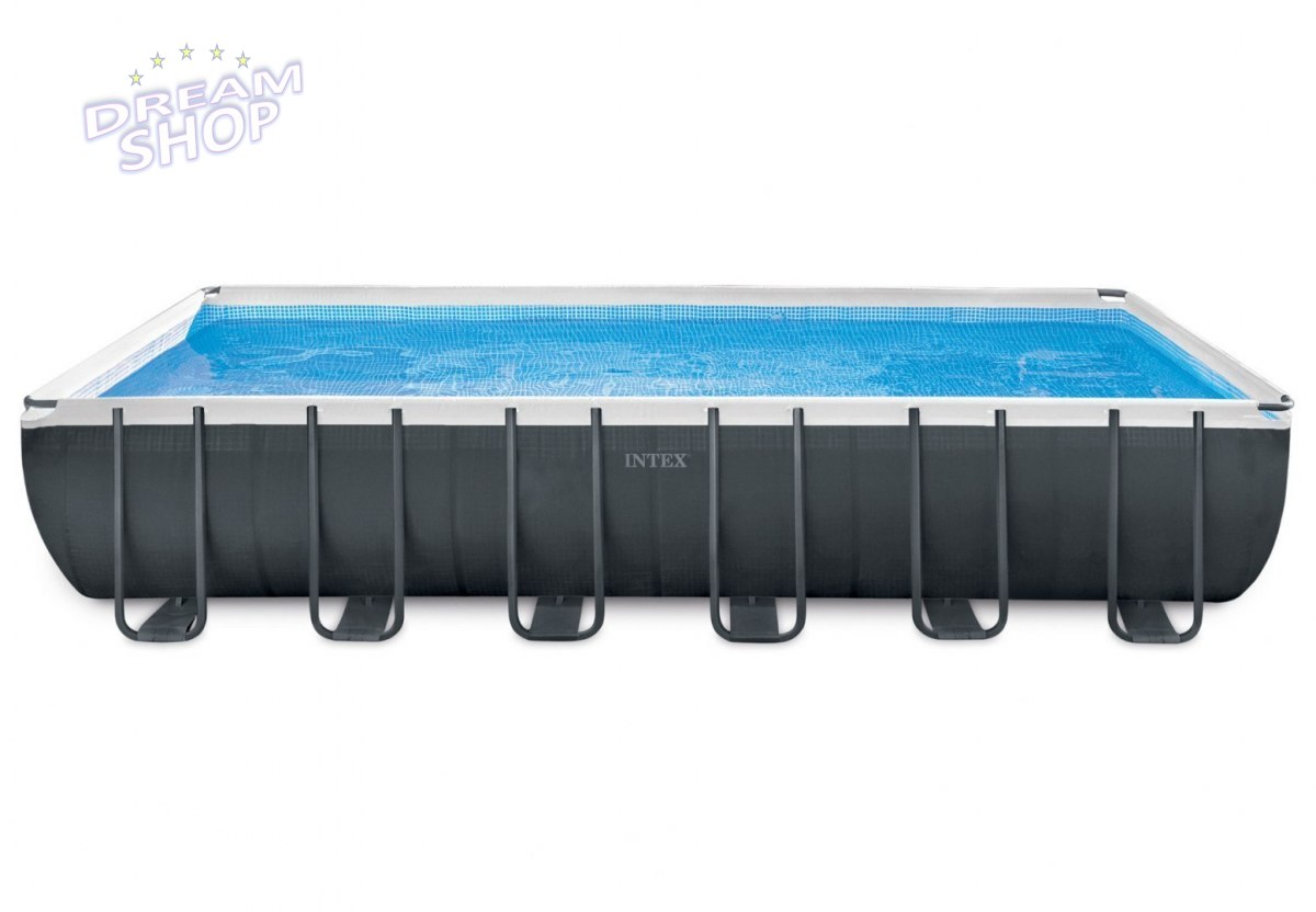 Basen Stelażowy Ultra XTR Frame 24Ft x 12Ft / 732x366x132 cm z Systemem Słonej Wody INTEX Basen Stelażowy Ultra XTR Frame 24Ft x 12Ft / 732x366x132 cm z Systemem Słonej Wody INTEX