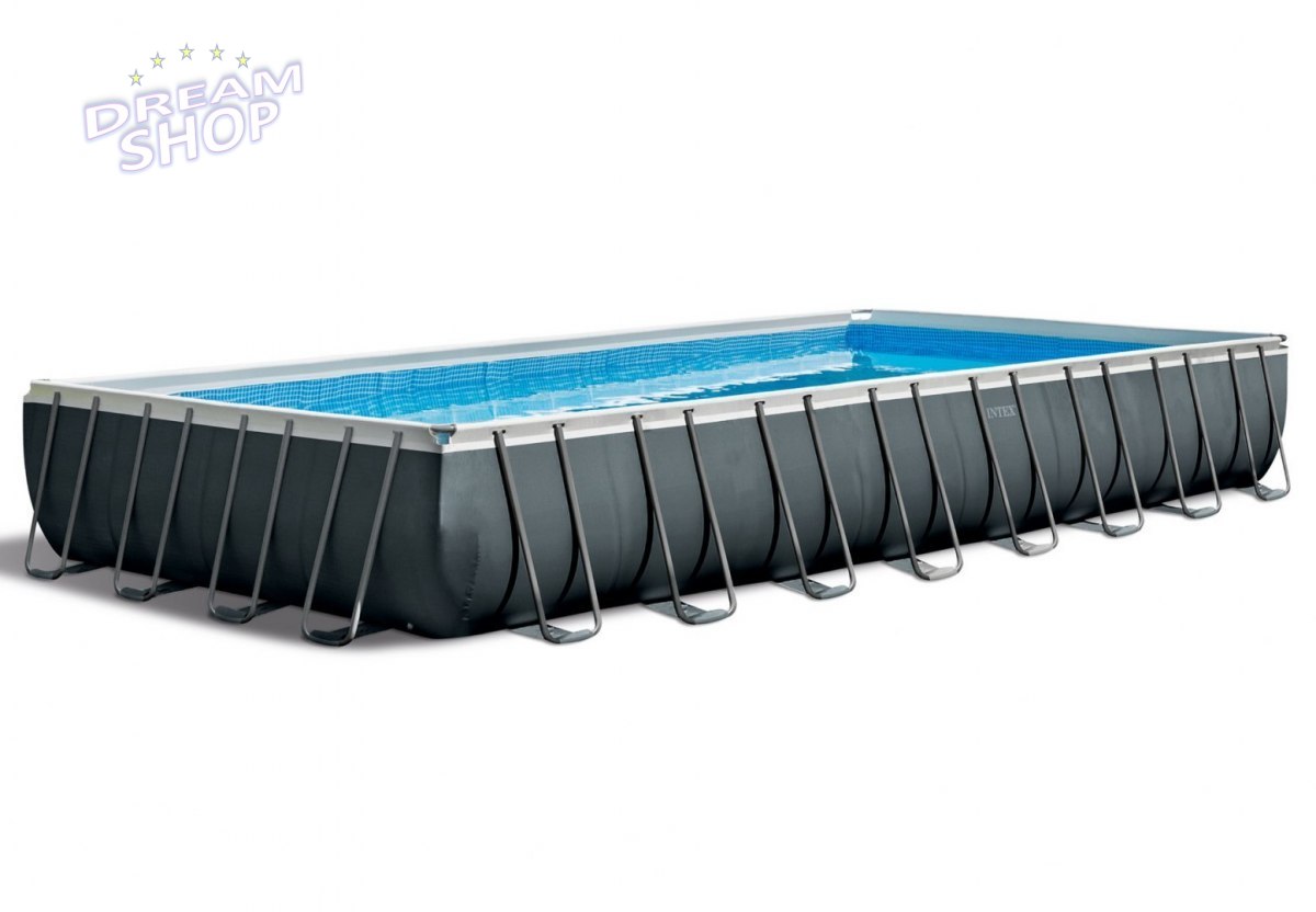 Basen Stelażowy Ultra XTR Frame 32Ft x 16Ft / 975x488x132 cm z Systemem Słonej Wody INTEX Basen Stelażowy Ultra XTR Frame 32Ft x 16Ft / 975x488x132 cm z Systemem Słonej Wody INTEX