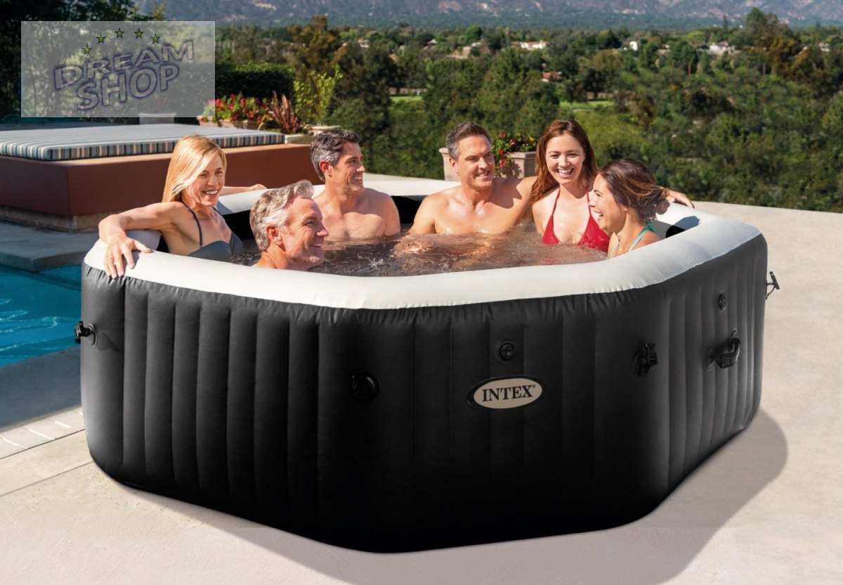 Jacuzzi ONYX BLACK OCTAGON INTEX Jacuzzi ONYX BLACK OCTAGON INTEX