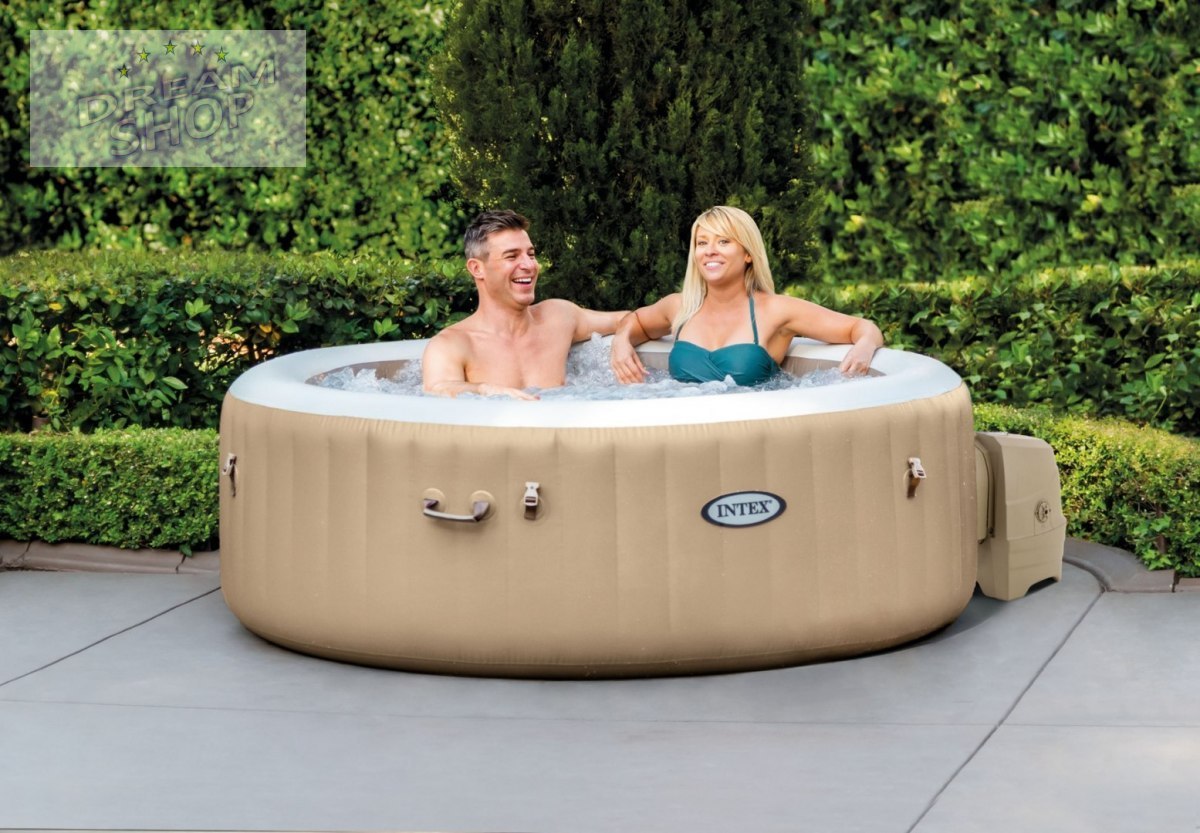Jacuzzi SAHARA TAN ROUND INTEX Jacuzzi SAHARA TAN ROUND INTEX
