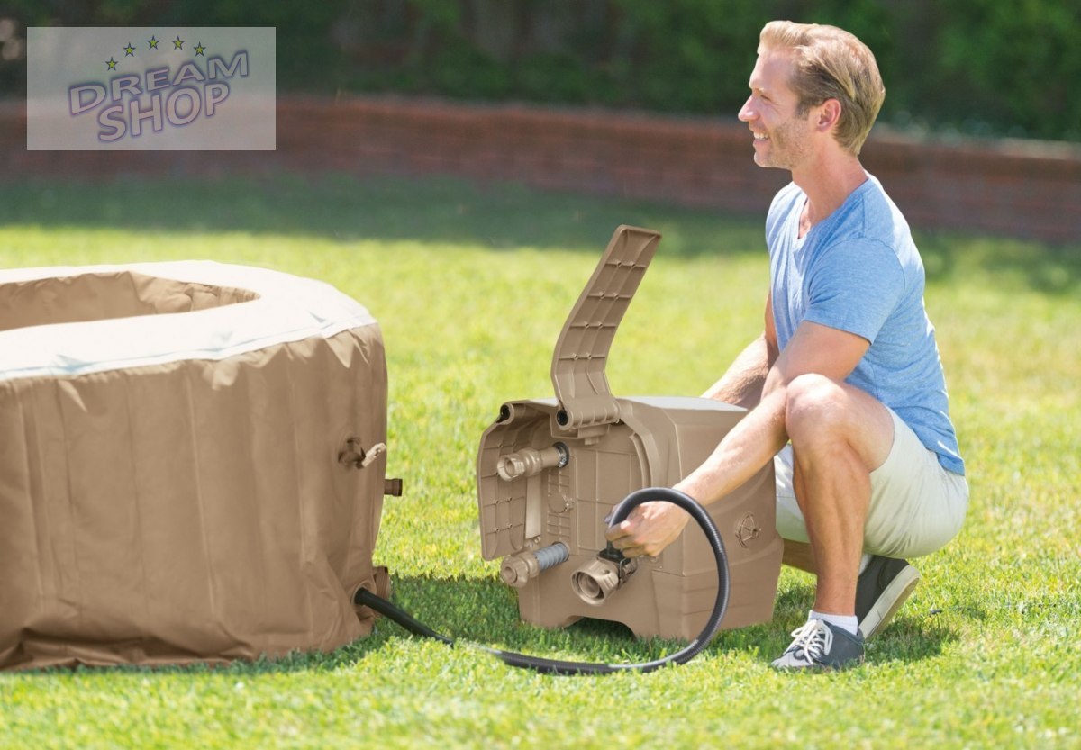 Jacuzzi SAHARA TAN ROUND INTEX Jacuzzi SAHARA TAN ROUND INTEX