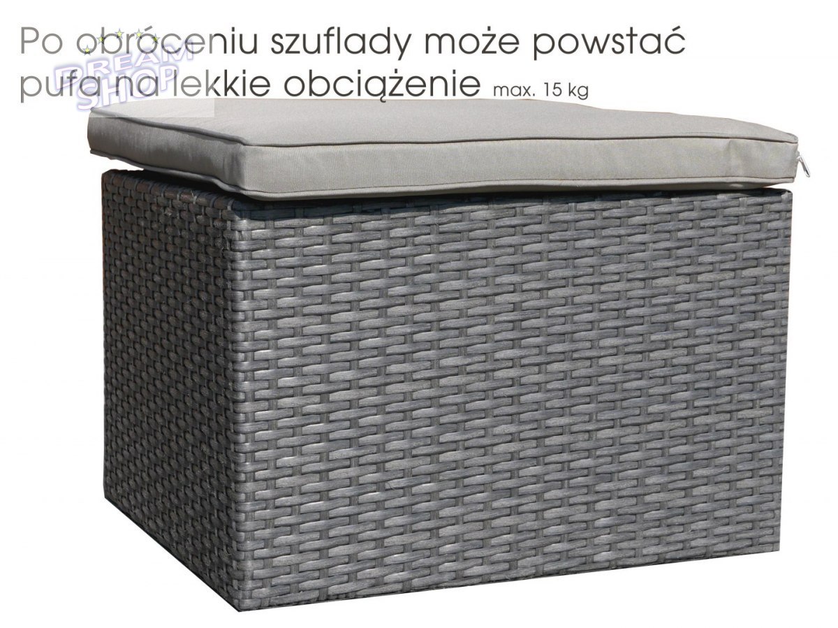 Komplet Meble Ogrodowe Z Szufladami Technorattan Komplet Meble Ogrodowe Z Szufladami Technorattan