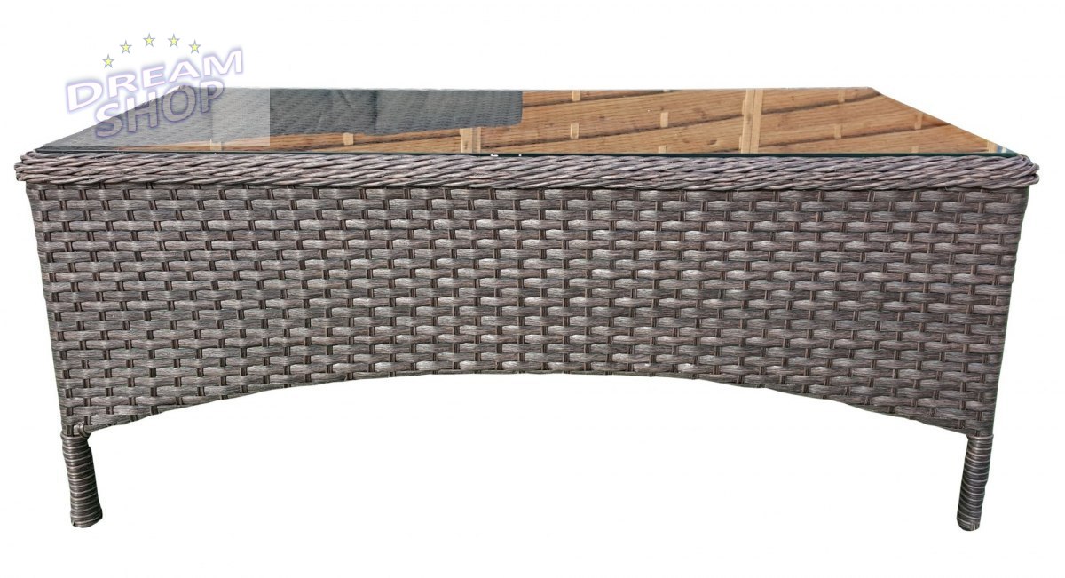 Komplet Wielkie Meble Aluminiowe Podnóżek Ciemny Brąz Komplet Wielkie Meble Aluminiowe Podnóżek Ciemny Brąz