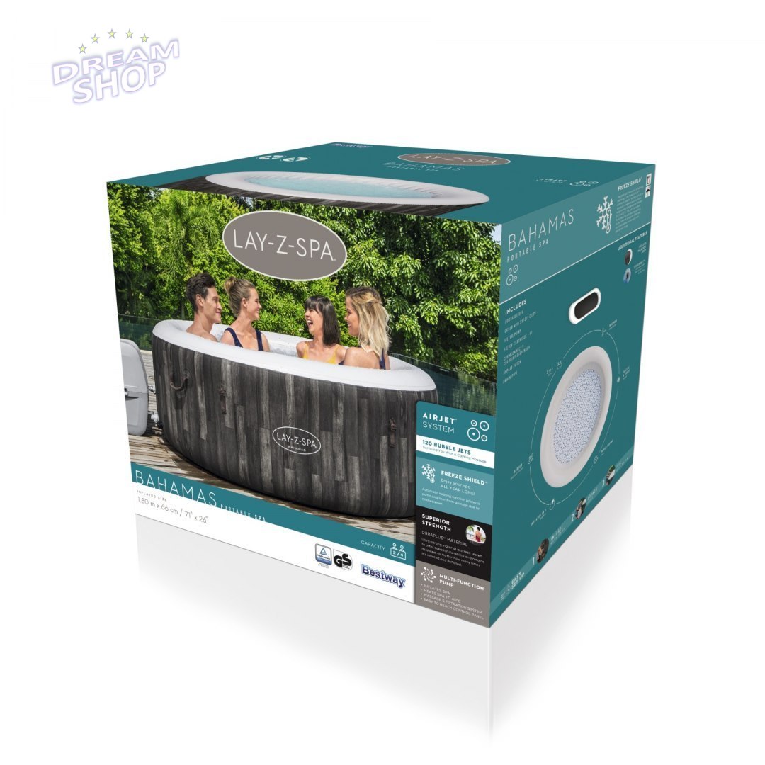 Lay-Z-Spa Bahamas Jacuzzi BESTWAY Lay-Z-Spa Bahamas Jacuzzi BESTWAY