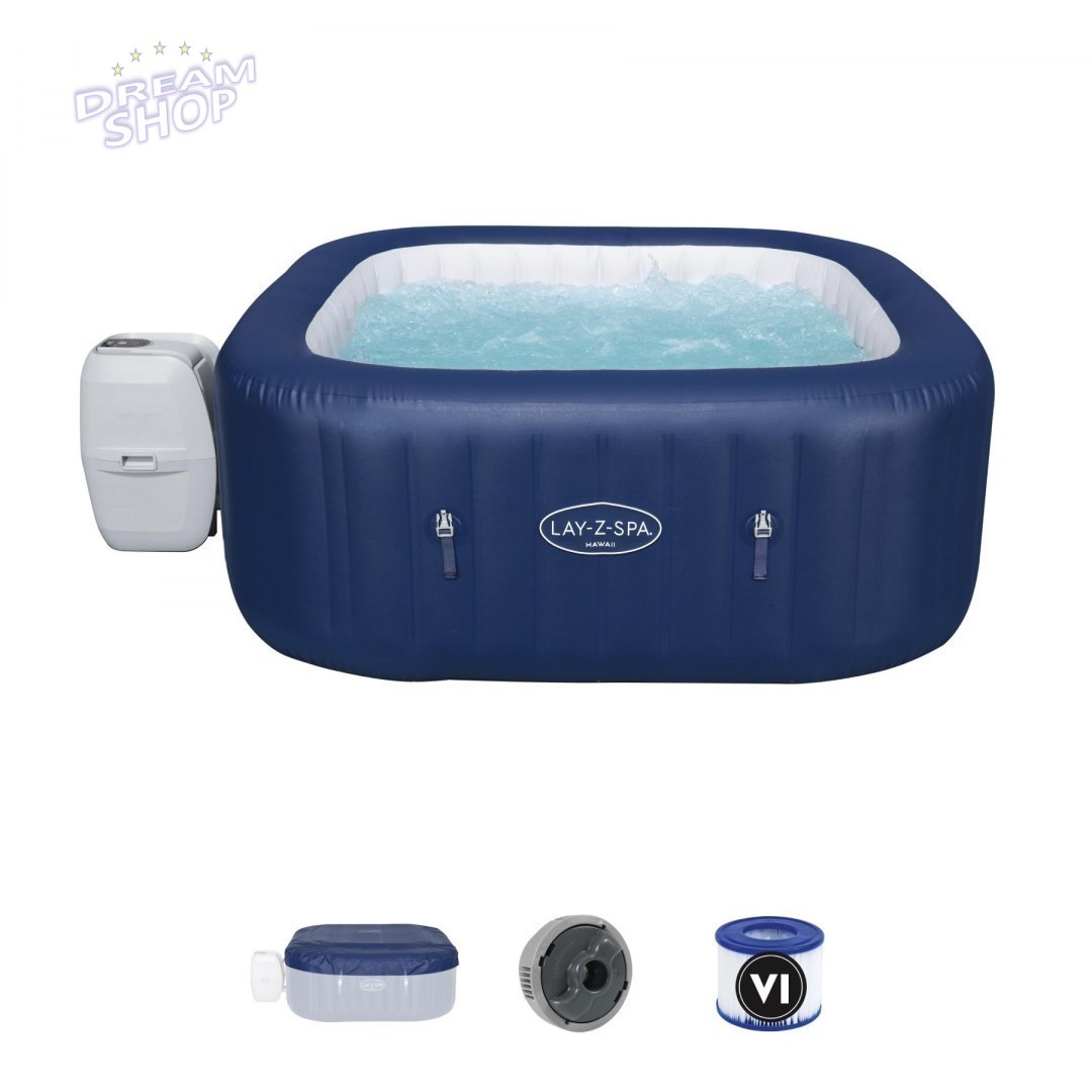 Lay-Z-Spa Hawaii AirJet Jacuzzi BESTWAY Lay-Z-Spa Hawaii AirJet Jacuzzi BESTWAY