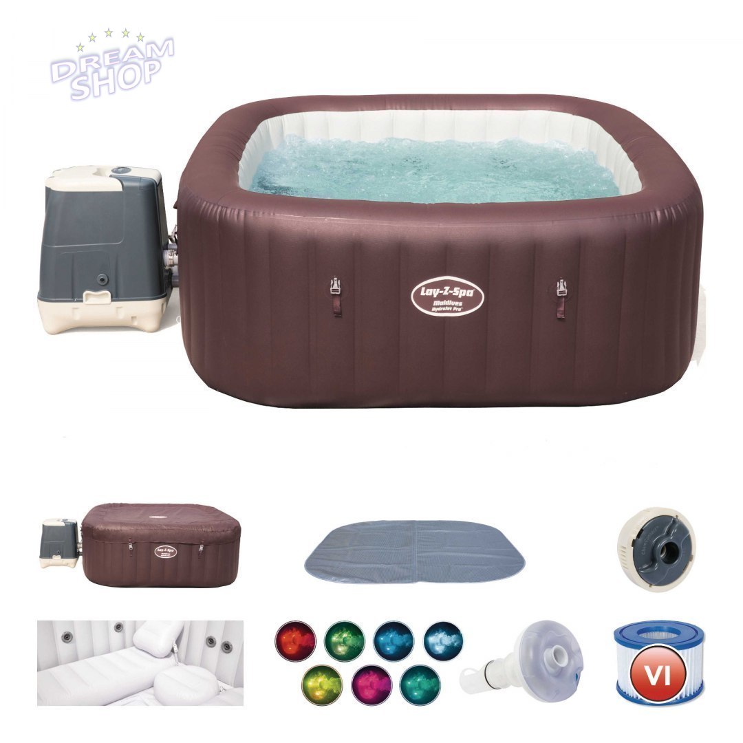 Lay-Z-Spa Maldives Hydro Jet Pro Jacuzzi Bestway Lay-Z-Spa Maldives Hydro Jet Pro Jacuzzi Bestway
