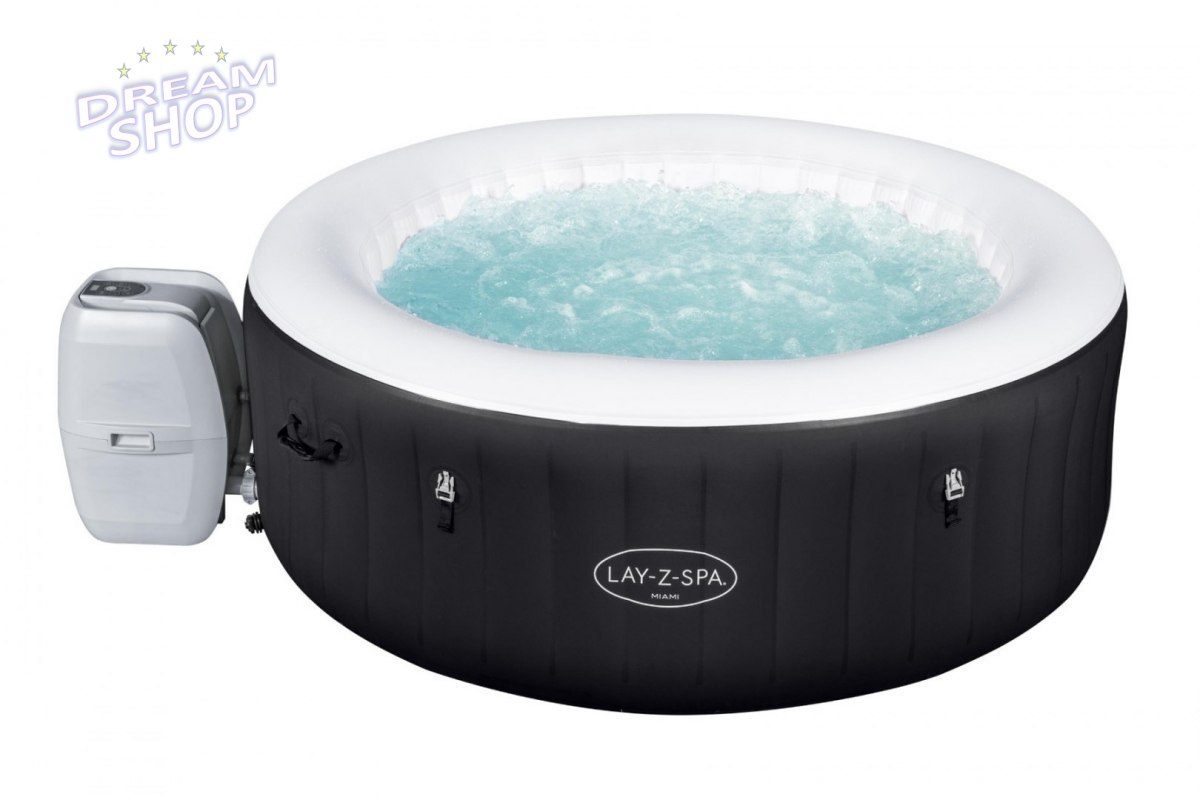 Lay-Z-Spa Miami Jacuzzi BESTWAY Lay-Z-Spa Miami Jacuzzi BESTWAY