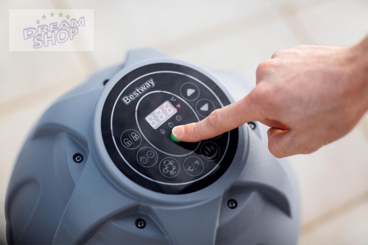 Lay-Z-Spa Milan Jacuzzi BESTWAY Lay-Z-Spa Milan Jacuzzi BESTWAY