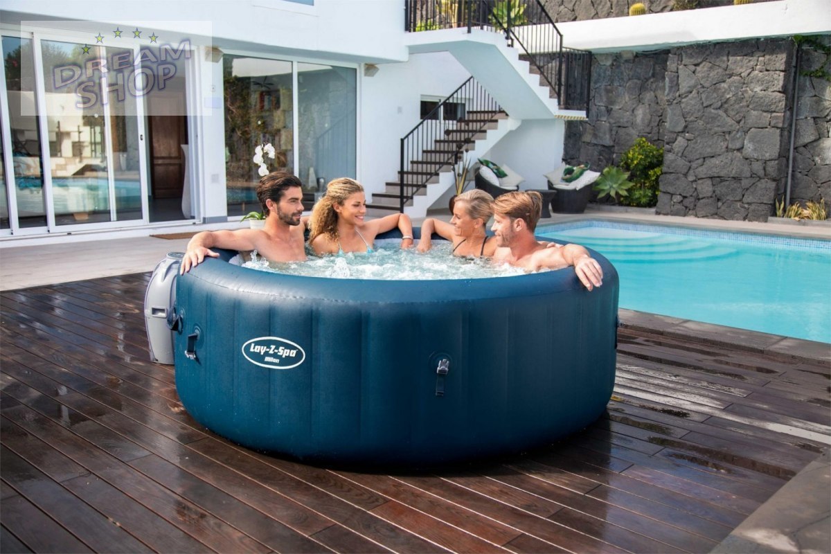 Lay-Z-Spa Milan Jacuzzi BESTWAY Lay-Z-Spa Milan Jacuzzi BESTWAY