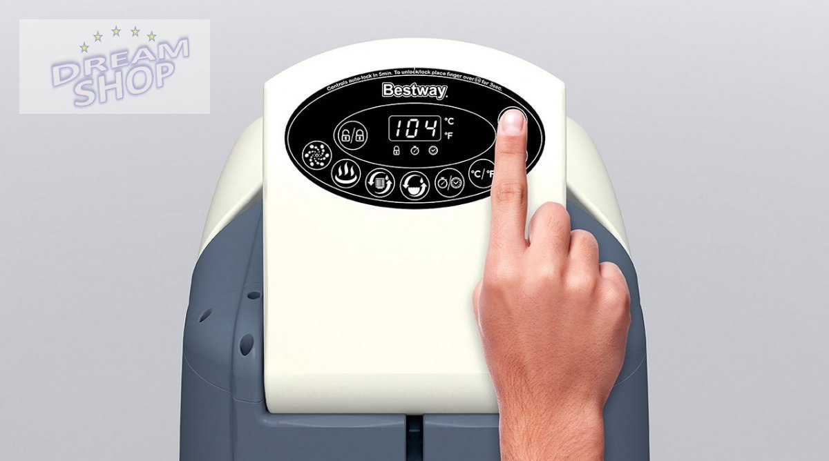 Lay-Z-Spa Palm Springs Jacuzzi BESTWAY Lay-Z-Spa Palm Springs Jacuzzi BESTWAY