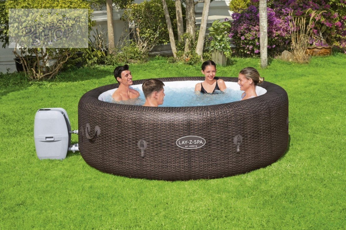 Lay-Z-Spa ST. Moritz AirJet Jacuzzi BESTWAY Lay-Z-Spa ST. Moritz AirJet Jacuzzi BESTWAY
