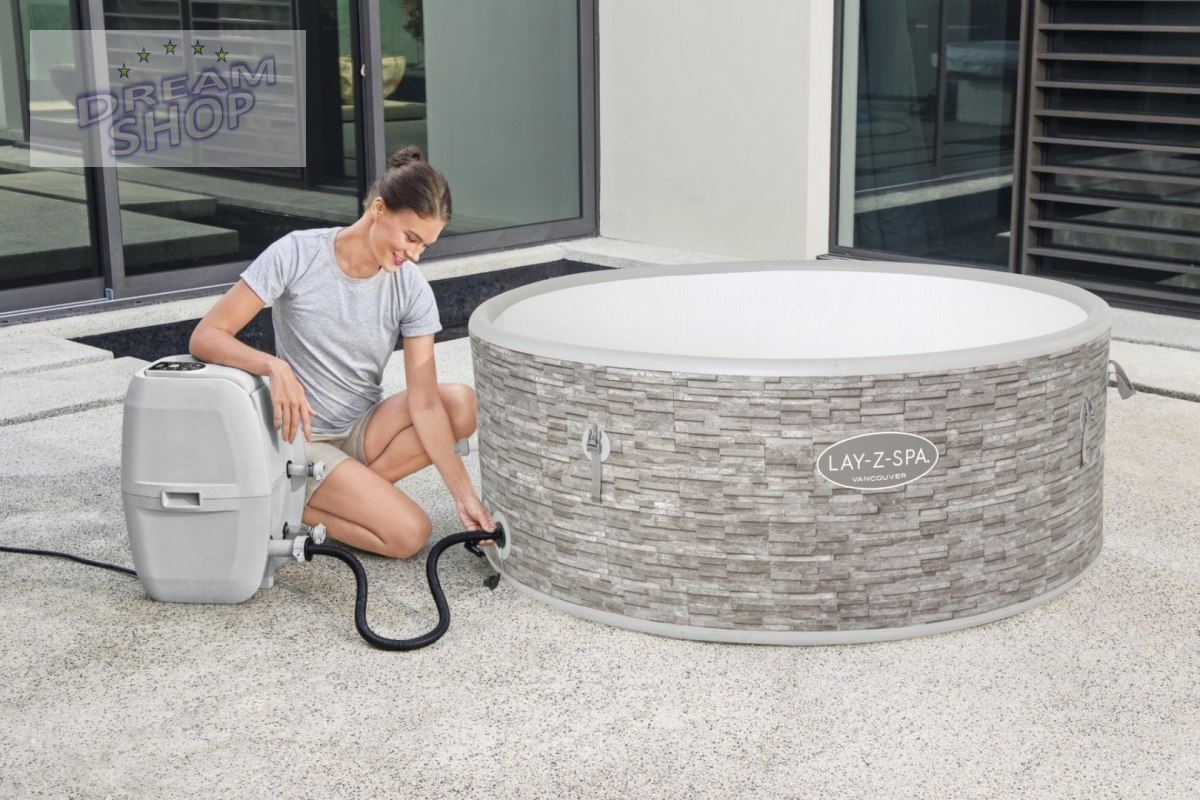 Lay-Z-Spa Vancouver Jacuzzi BESTWAY Lay-Z-Spa Vancouver Jacuzzi BESTWAY