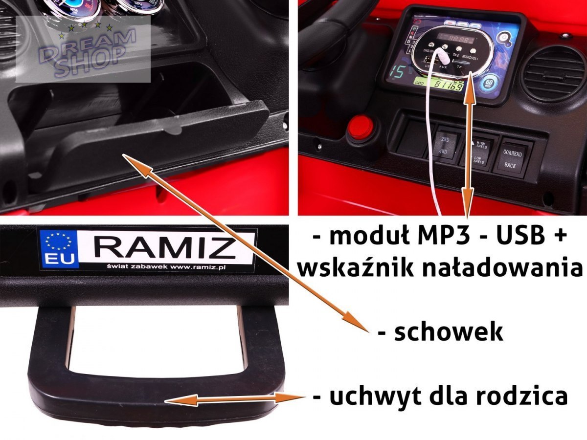 Pojazd 4Runner 4x4 AIR Czarny Pojazd 4Runner 4x4 AIR Czarny