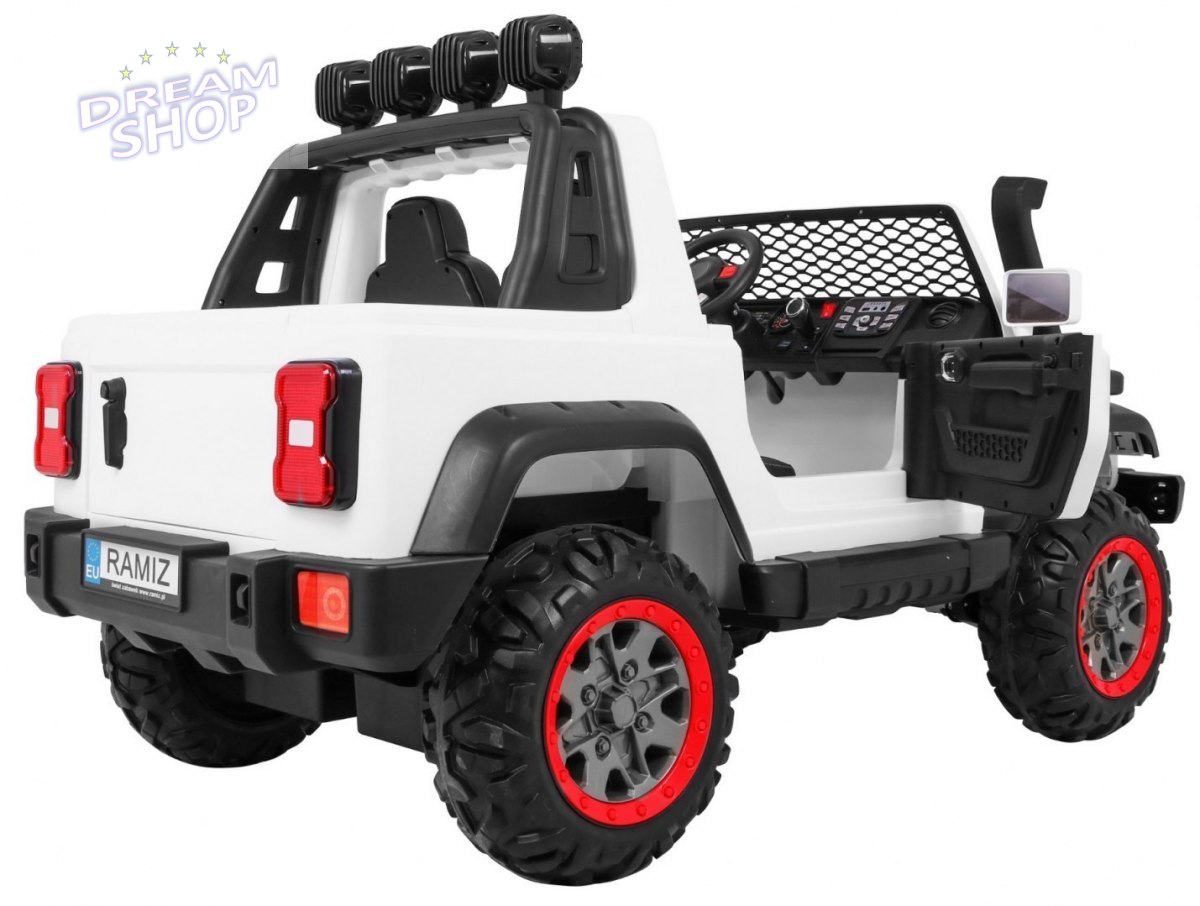 Pojazd AllRoad 4x4 biały Pojazd AllRoad 4x4 biały