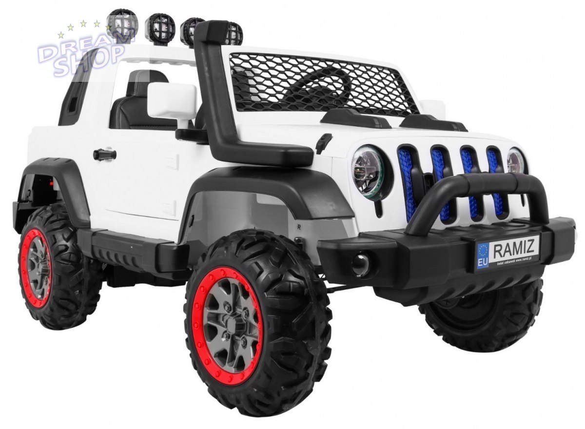 Pojazd AllRoad 4x4 biały Pojazd AllRoad 4x4 biały