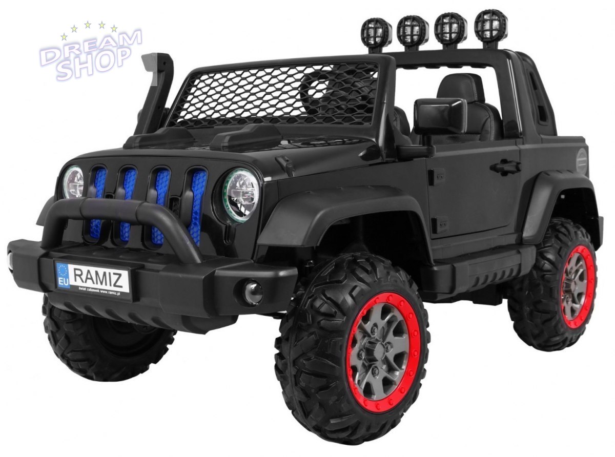Pojazd AllRoad 4x4 czarny Pojazd AllRoad 4x4 czarny