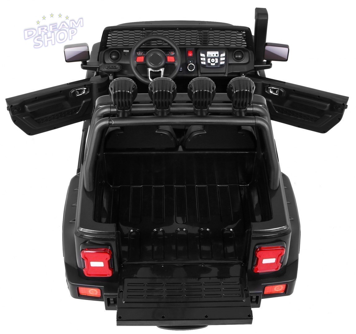 Pojazd AllRoad 4x4 czarny Pojazd AllRoad 4x4 czarny