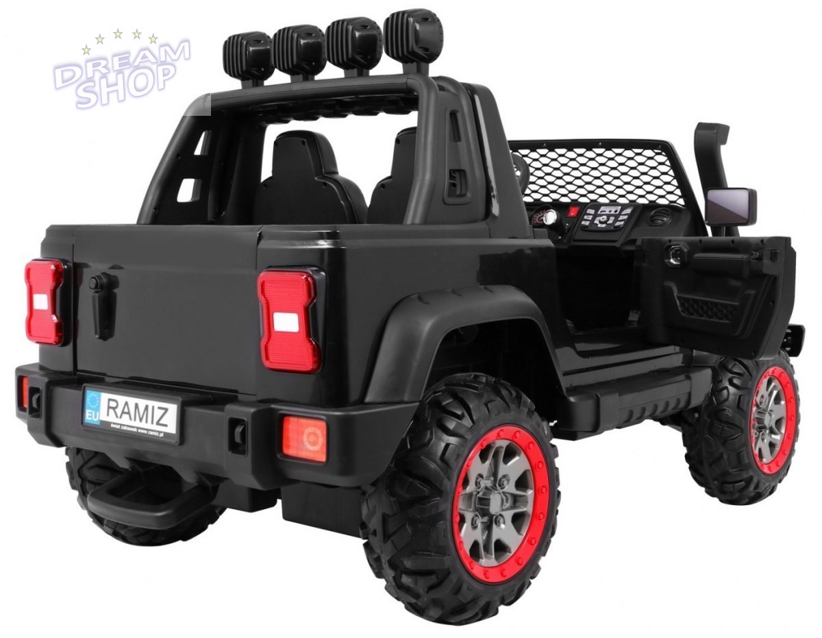 Pojazd AllRoad 4x4 czarny Pojazd AllRoad 4x4 czarny