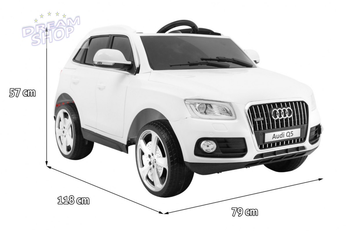 Pojazd Audi Q5 Lakierowany Biały Pojazd Audi Q5 Lakierowany Biały