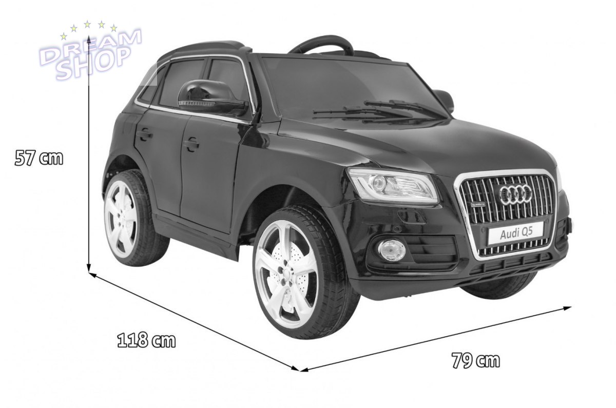 Pojazd Audi Q5 Lakierowany Czarny Pojazd Audi Q5 Lakierowany Czarny