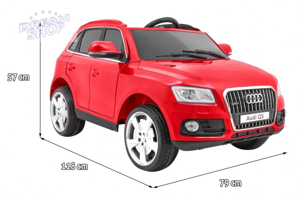 Pojazd Audi Q5 Lakierowany Czerwony Pojazd Audi Q5 Lakierowany Czerwony