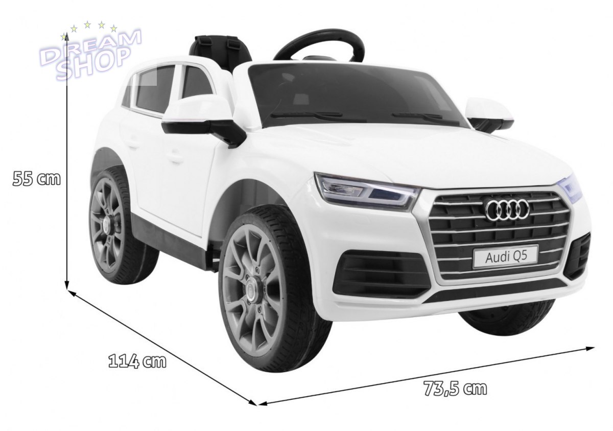 Pojazd Audi Q5-SUV LIFT Biały Pojazd Audi Q5-SUV LIFT Biały