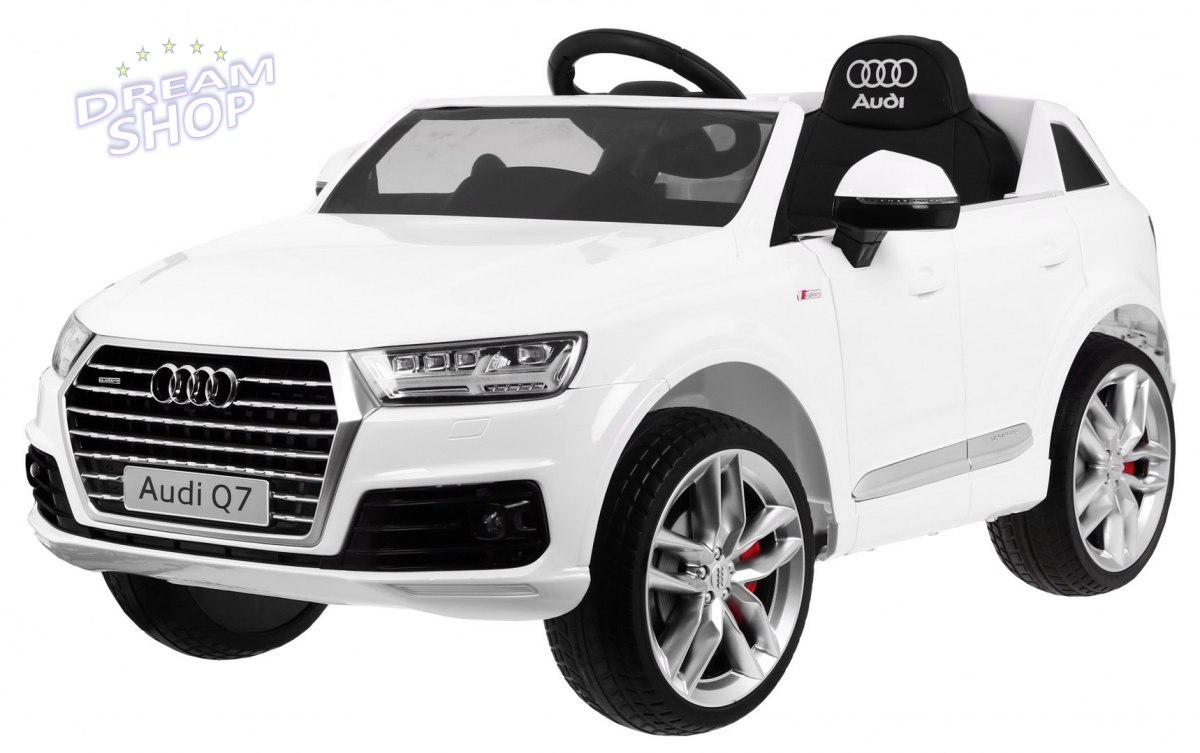 Pojazd Audi Q7 2.4G New Model Biały Pojazd Audi Q7 2.4G New Model Biały