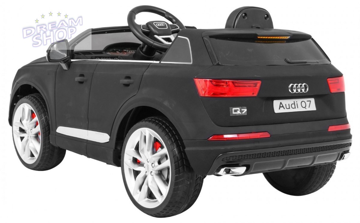 Pojazd Audi Q7 2.4G New Model Lakierowany Czarny Matt Pojazd Audi Q7 2.4G New Model Lakierowany Czarny Matt
