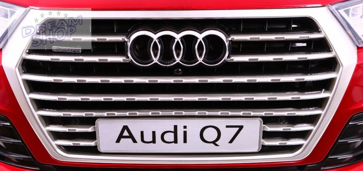 Pojazd Audi Q7 2.4G New Model Lakierowany Czerwony