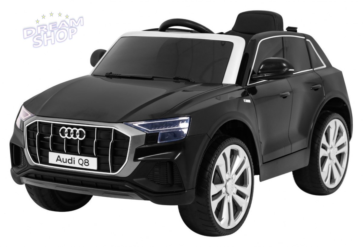 Pojazd Audi Q8 LIFT Czarny Pojazd Audi Q8 LIFT Czarny