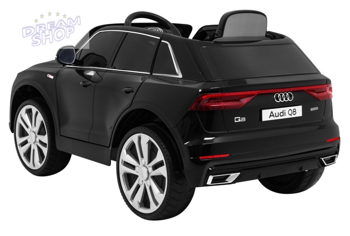 Pojazd Audi Q8 LIFT Czarny Pojazd Audi Q8 LIFT Czarny