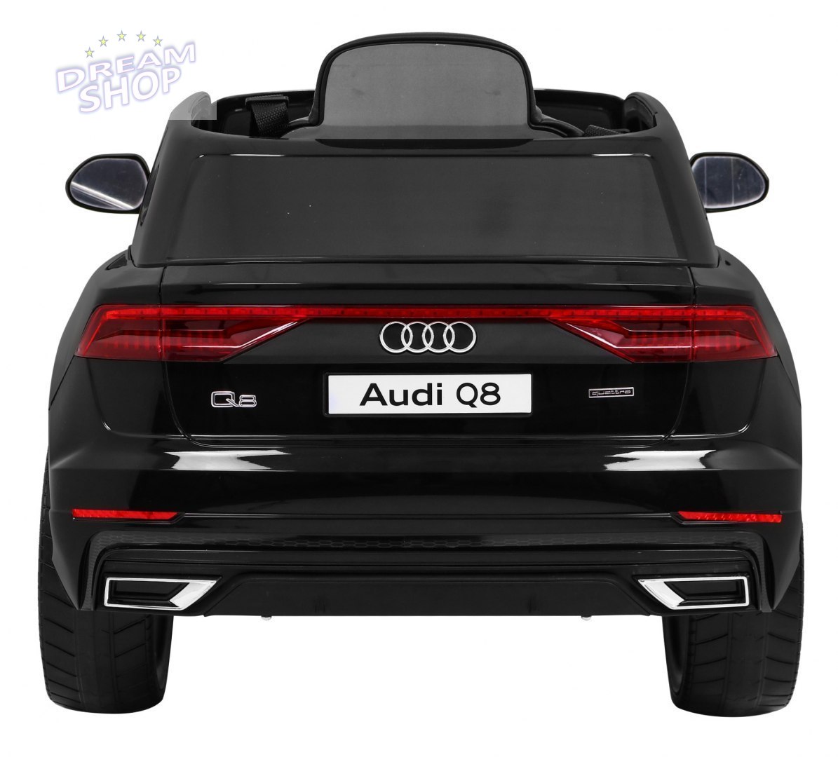 Pojazd Audi Q8 LIFT Czarny Pojazd Audi Q8 LIFT Czarny