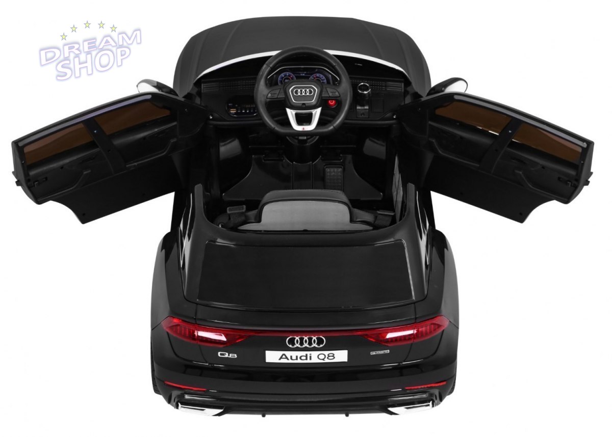 Pojazd Audi Q8 LIFT Czarny Pojazd Audi Q8 LIFT Czarny