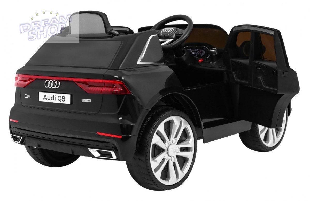 Pojazd Audi Q8 LIFT Czarny Pojazd Audi Q8 LIFT Czarny