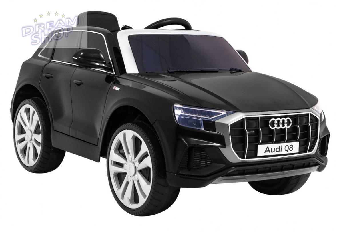 Pojazd Audi Q8 LIFT Czarny Pojazd Audi Q8 LIFT Czarny