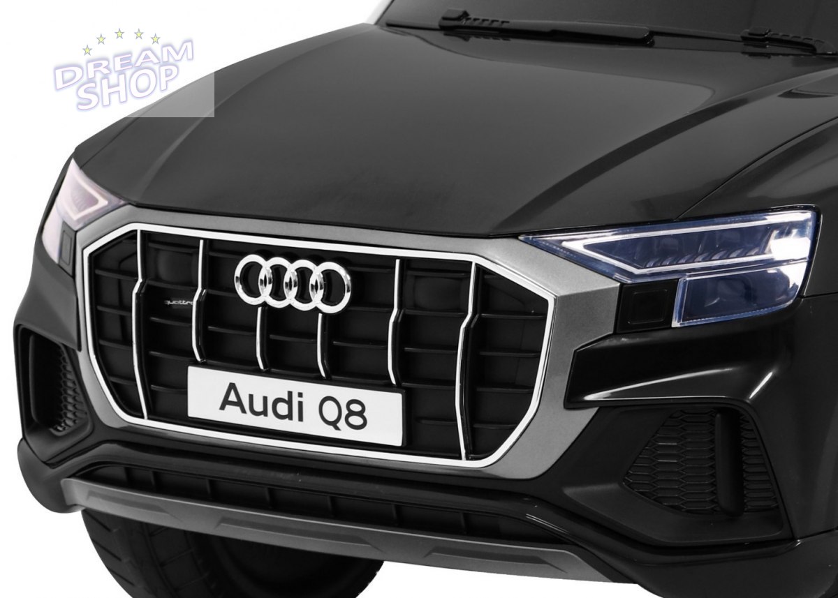Pojazd Audi Q8 LIFT Czarny Pojazd Audi Q8 LIFT Czarny