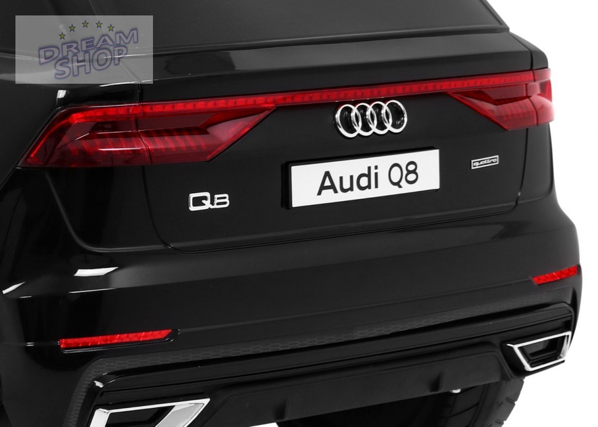 Pojazd Audi Q8 LIFT Czarny Pojazd Audi Q8 LIFT Czarny