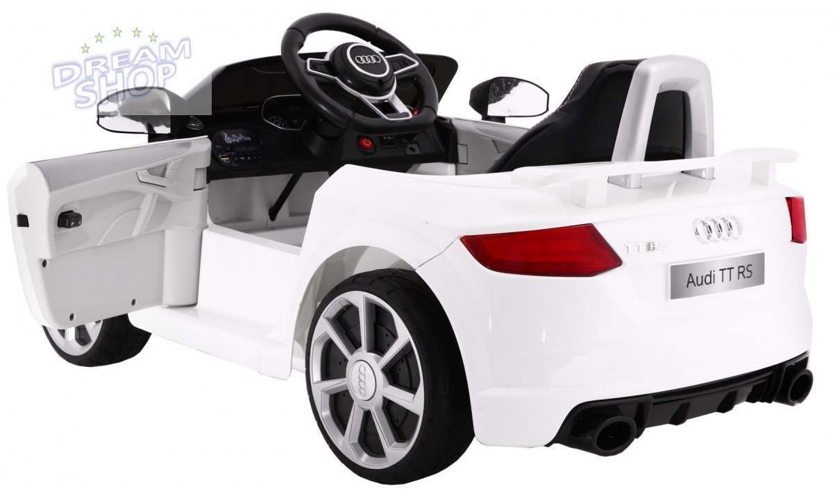 Pojazd AUDI Quatro TT RS EVA 2.4G Biały Pojazd AUDI Quatro TT RS EVA 2.4G Biały