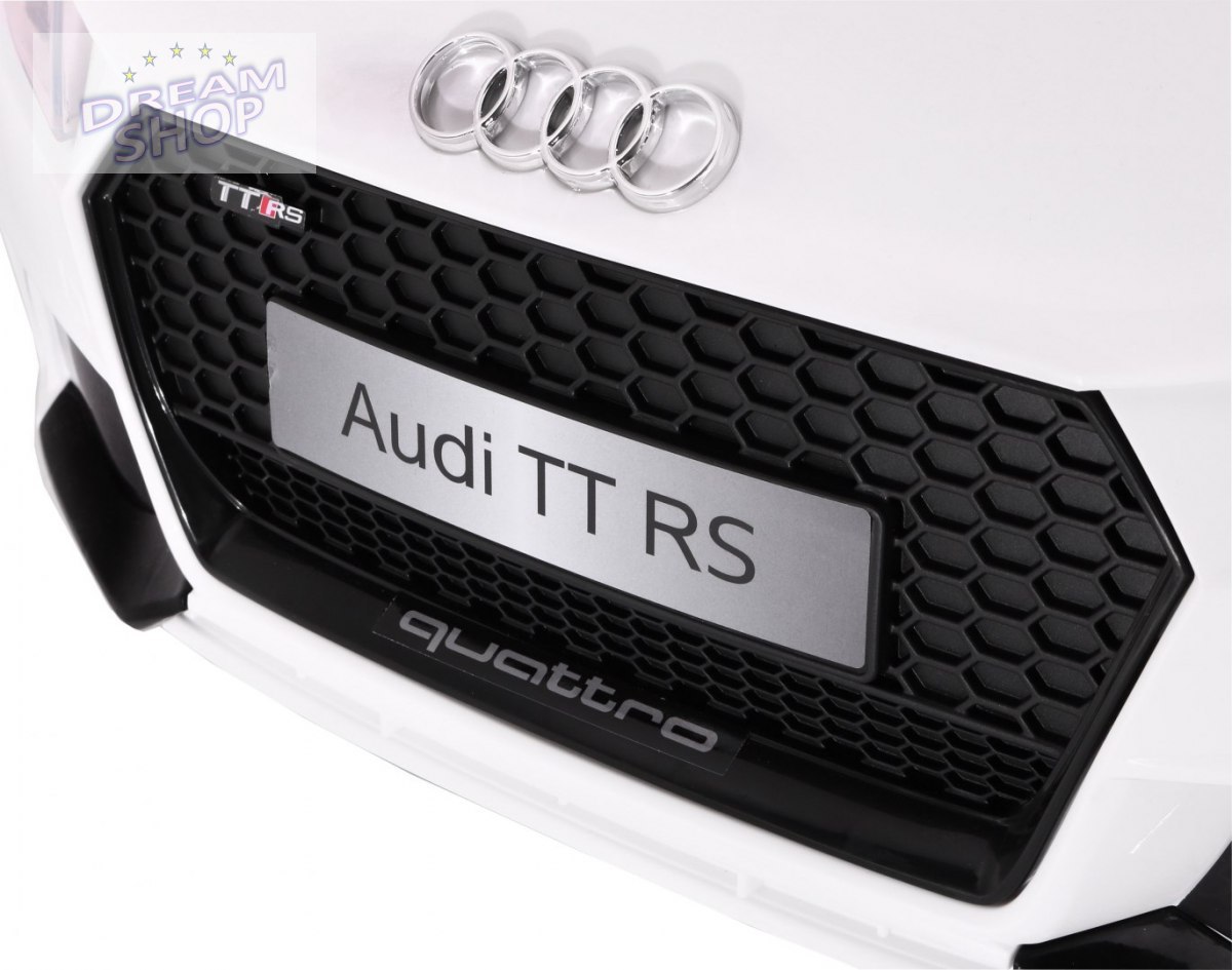 Pojazd AUDI Quatro TT RS EVA 2.4G Biały Pojazd AUDI Quatro TT RS EVA 2.4G Biały