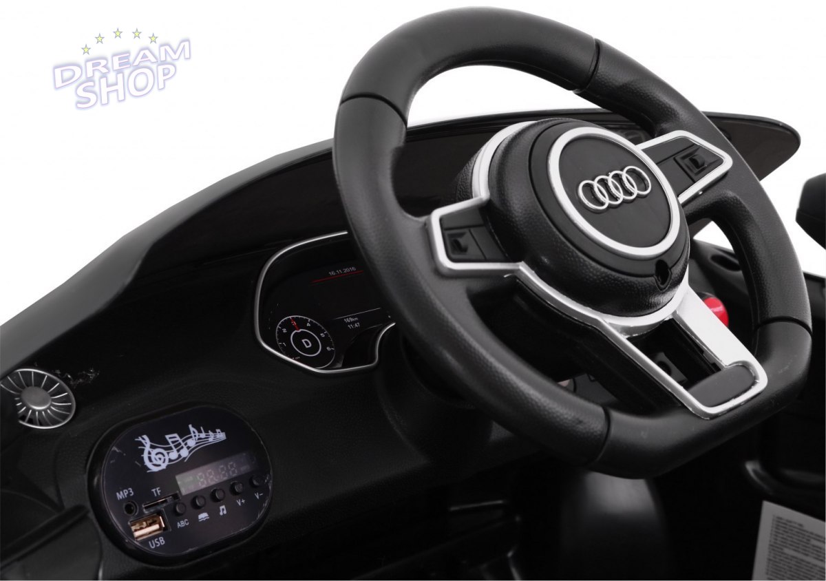 Pojazd AUDI Quatro TT RS EVA 2.4G Czarny Pojazd AUDI Quatro TT RS EVA 2.4G Czarny