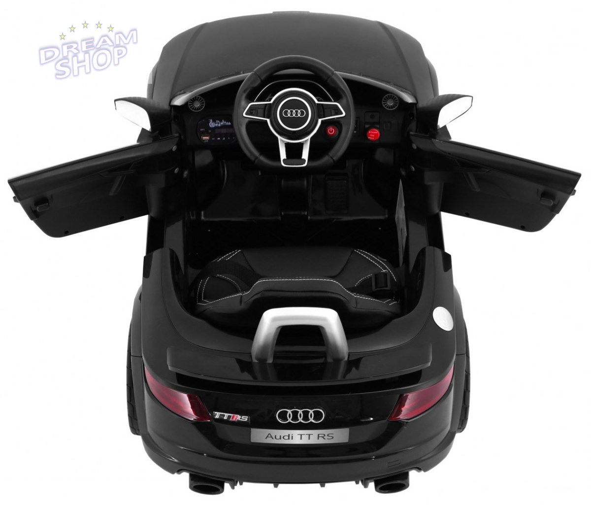 Pojazd AUDI Quatro TT RS EVA 2.4G Czarny Pojazd AUDI Quatro TT RS EVA 2.4G Czarny