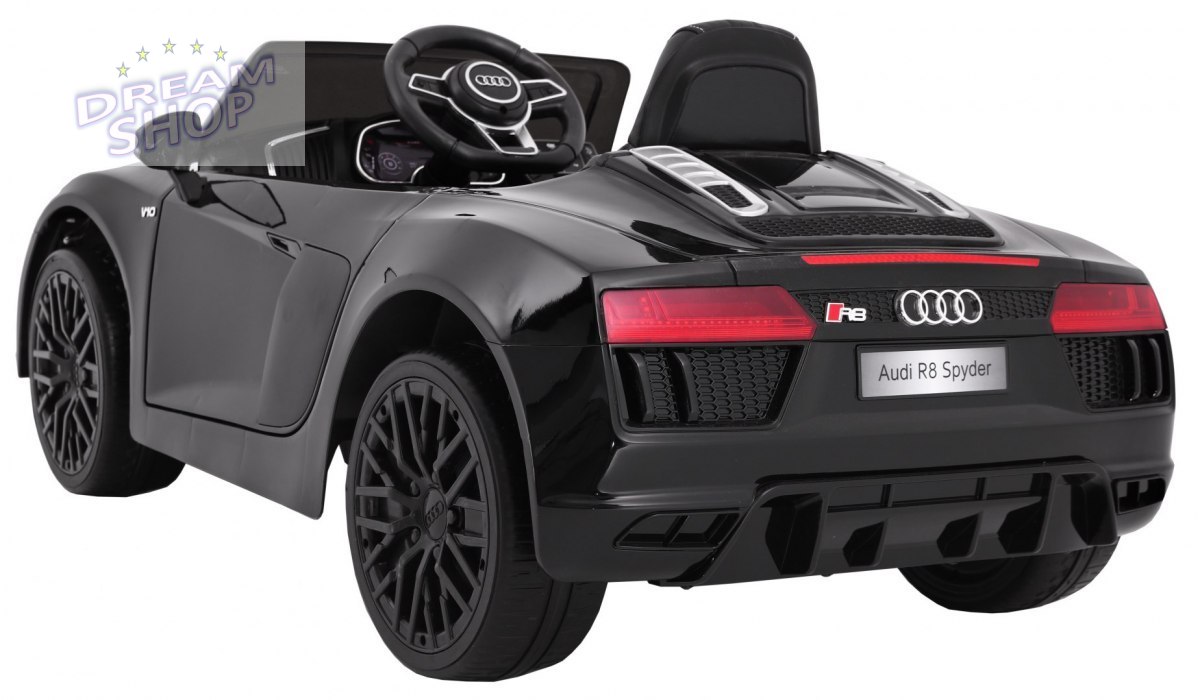 Pojazd AUDI R8 Spyder RS EVA 2.4G Lakier Czarny Pojazd AUDI R8 Spyder RS EVA 2.4G Lakier Czarny