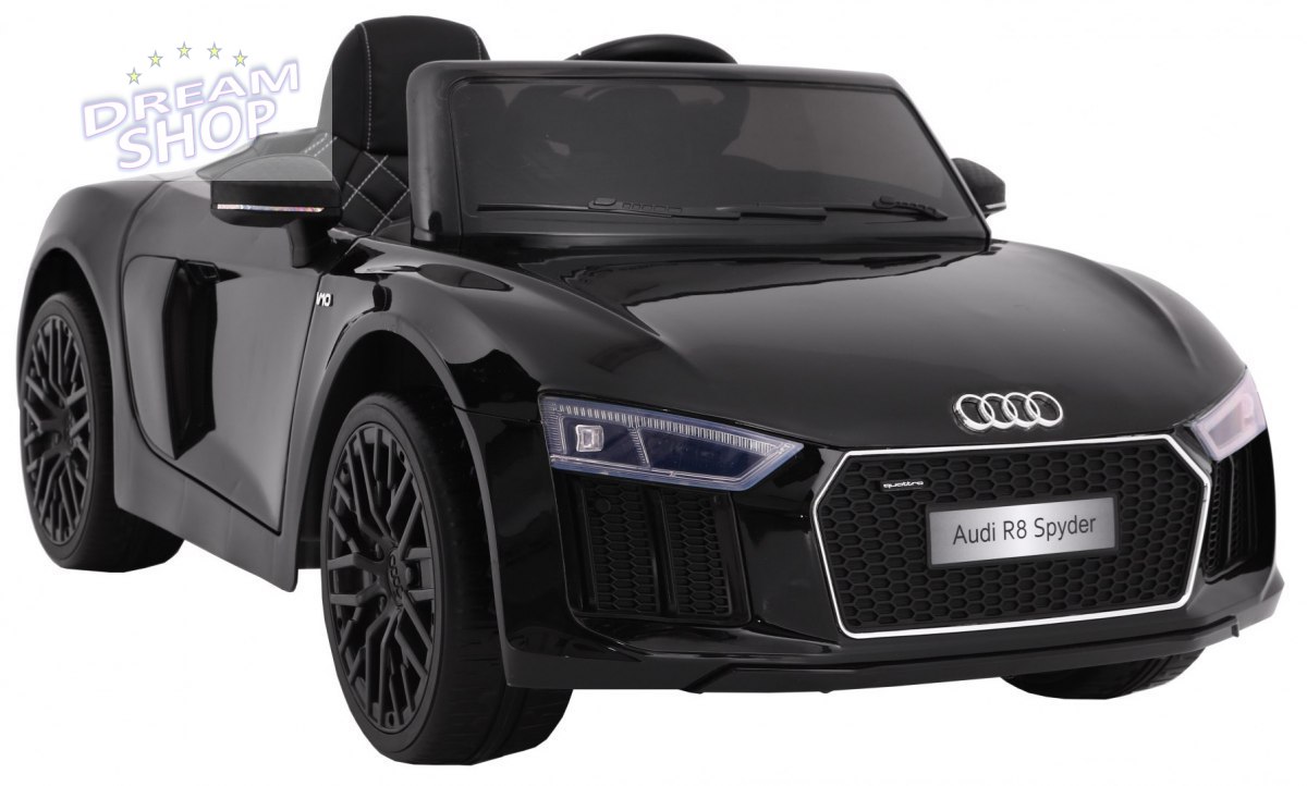 Pojazd AUDI R8 Spyder RS EVA 2.4G Lakier Czarny Pojazd AUDI R8 Spyder RS EVA 2.4G Lakier Czarny