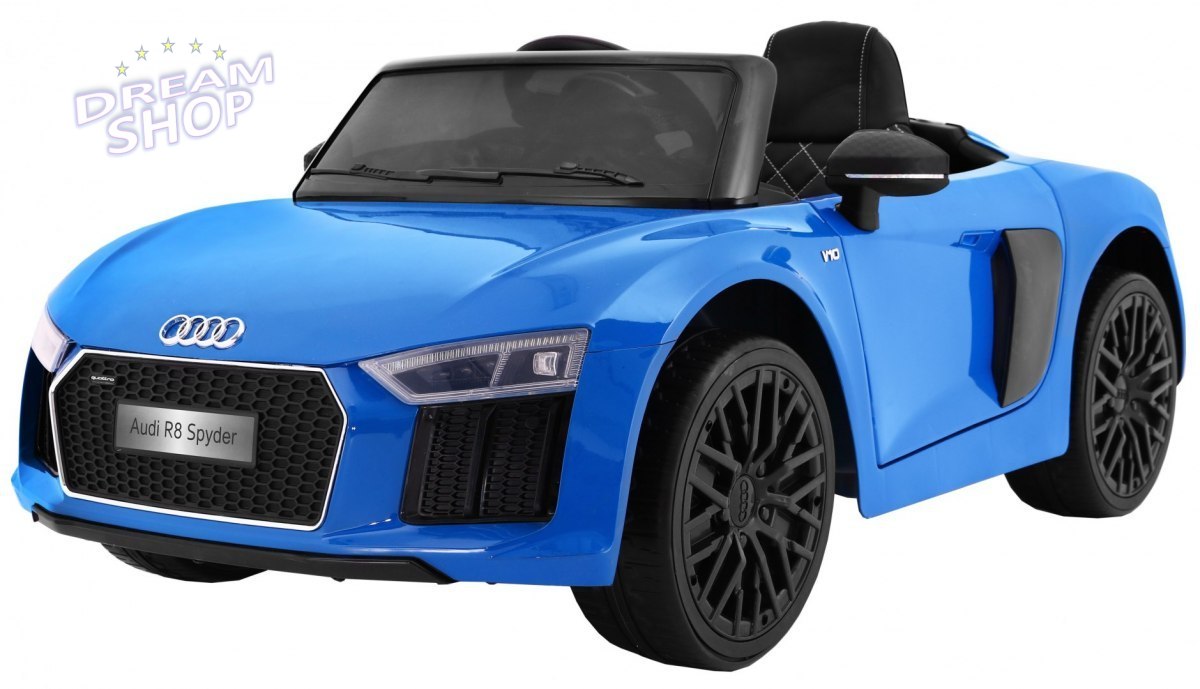 Pojazd AUDI R8 Spyder RS EVA 2.4G Lakier Niebieski Pojazd AUDI R8 Spyder RS EVA 2.4G Lakier Niebieski