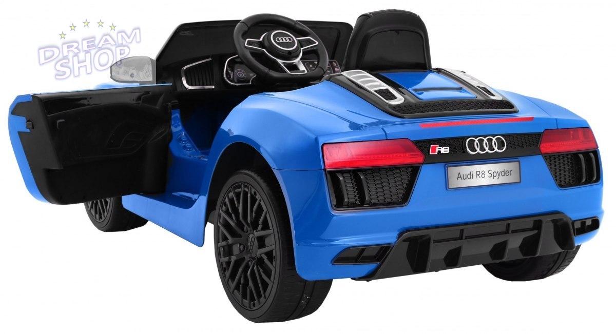 Pojazd AUDI R8 Spyder RS EVA 2.4G Lakier Niebieski Pojazd AUDI R8 Spyder RS EVA 2.4G Lakier Niebieski