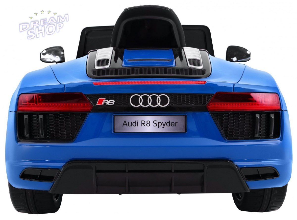 Pojazd AUDI R8 Spyder RS EVA 2.4G Lakier Niebieski Pojazd AUDI R8 Spyder RS EVA 2.4G Lakier Niebieski